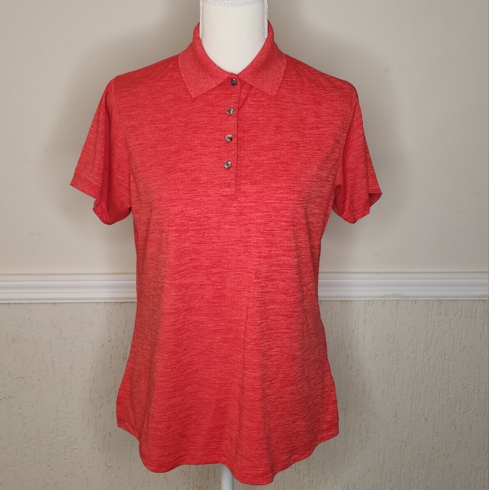 Bermuda Sands Women's sport red color t-shirt outdoor golf ⛳️